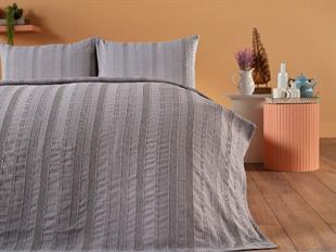 Doqu Home Calista Pike Çift Kişilik Gri