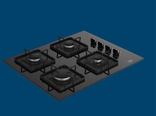 Beko BOCD K 6510 ES Gazlı Cam Tablalı Ocak