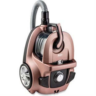 Fakir Veyron Turbo Xl Premium Toz Torbasız Kuru Vakum Süpürge - Rose