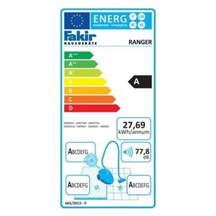Fakir Ranger On-Off Toz Torbasız Süpürge - Mor / 890 Watt