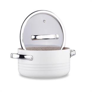 Korkmaz A2619-2 Li̇nea 7 Parça Tencere Seti̇ Vani̇lya