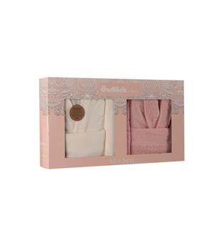 Özdilek Orkide  Aile Seti Krem Pudra