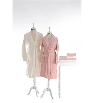 Özdilek Orkide  Aile Seti Krem Pudra