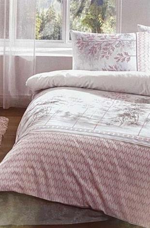 Özdilek Natura Nevresim Takımı Tek Kişilik Pudra