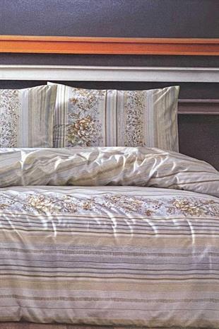 Özdilek Narciso Nevresim Takımı Çift Kişilik Bej