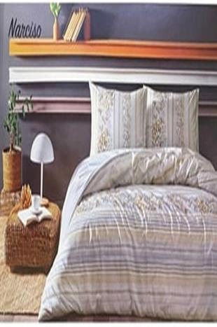 Özdilek Narciso Nevresim Takımı Çift Kişilik Bej