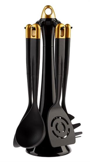 Emsan Hera 6 Parça Standlı Servis Seti Gold