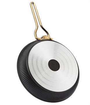 Emsan Lıne Granit Tencere Seti 7 Parça Siyah Gold