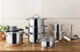 Emsan Asterion Çelik Çeyiz Seti 17 Parça