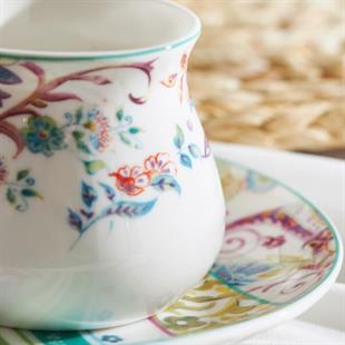 Emsan Samatya 6 Kişilik Kahve Fi̇ncan Takımı