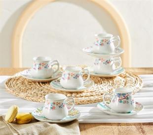 Emsan Samatya 6 Kişilik Kahve Fi̇ncan Takımı