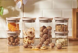 Emsan Arya 6lı Saklama Kabı Bej