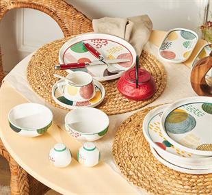 Emsan Color Mix Kahvaltı Takımı 32 Parça