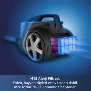 Philips XB9185/07 Marathon Ultimate Toz Torbasız Süpürge
