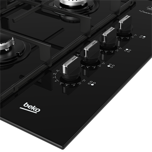 Beko BOCD D 6511 EKS Siyah Cam Ankastre Ocak