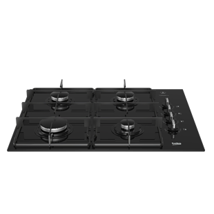 Beko BOCD D 6511 EKS Siyah Cam Ankastre Ocak