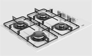 Beko BOCD D 6512 EKB Gazlı Cam Tablalı Ocak