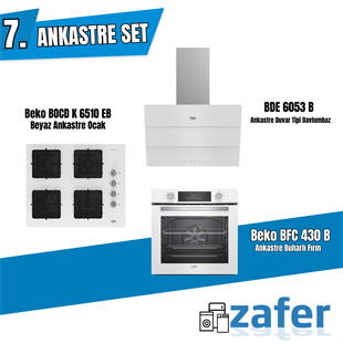 Beko Beyaz Ankastre Set – Şıklık, Konfor ve Yüksek Performans Mutfağınızda