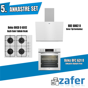 Beko Beyaz Ankastre Set – Şıklık, Yüksek Performans ve Konforlu Kullanım Bir Arada