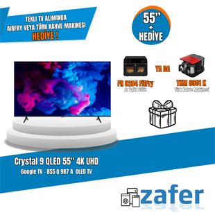 Beko Google TV 55 NC 4K OLED TV – Türk Kahvesi Makinesi veya Fritöz Hediyeli İndirimli Fırsat