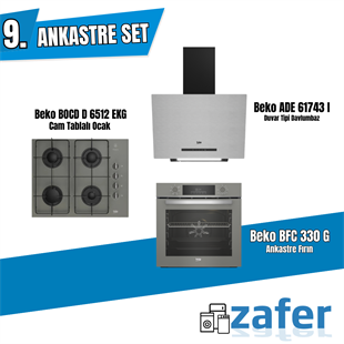 Beko Gri Ankastre Set – Şık Tasarım, Yüksek Performans ve Maksimum Konfor
