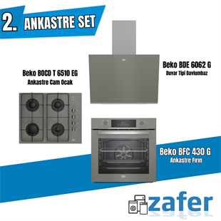 Beko Gri Ankastre Set – Şık Tasarım ve Üstün Performansla Mutfakta Fark Yaratın