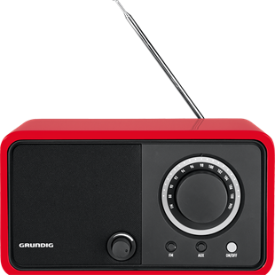 Grundig TR 1200 Glossy Kırmızı Radyo