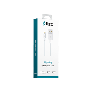 Ttec 2DK7508B iPhone Şarj Kablosu- Beyaz