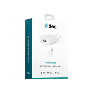 Ttec 2SCS20L SmartCharger Şarj Aleti ve 2.1A Lightning Kablo