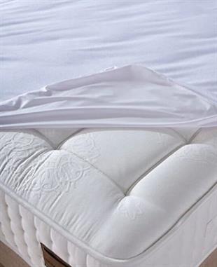 Doqu Ultrasoft Sıvı Geçirmez Fitted Alez Beyaz