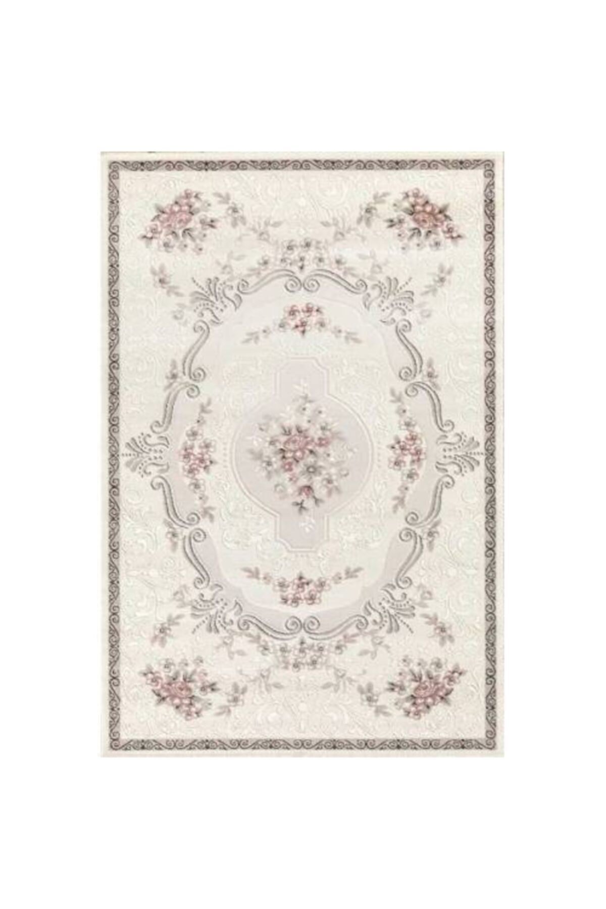  Merinos Oda halı 150x233 Resital RS018065 Krem PembeHALI