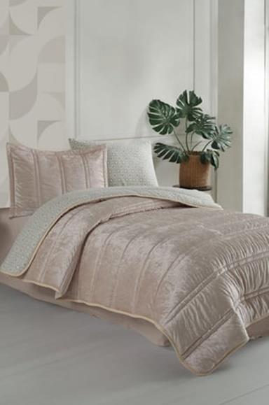Elart Fancy Comfort Tek Ki̇şi̇li̇k Uyku Seti EkruTek Kişilik Uyku Seti