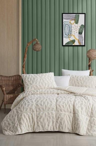 Elart Comfort Soft Çi̇ft Ki̇şi̇li̇k Uyku Seti KremÇift Kişilik Uyku Seti