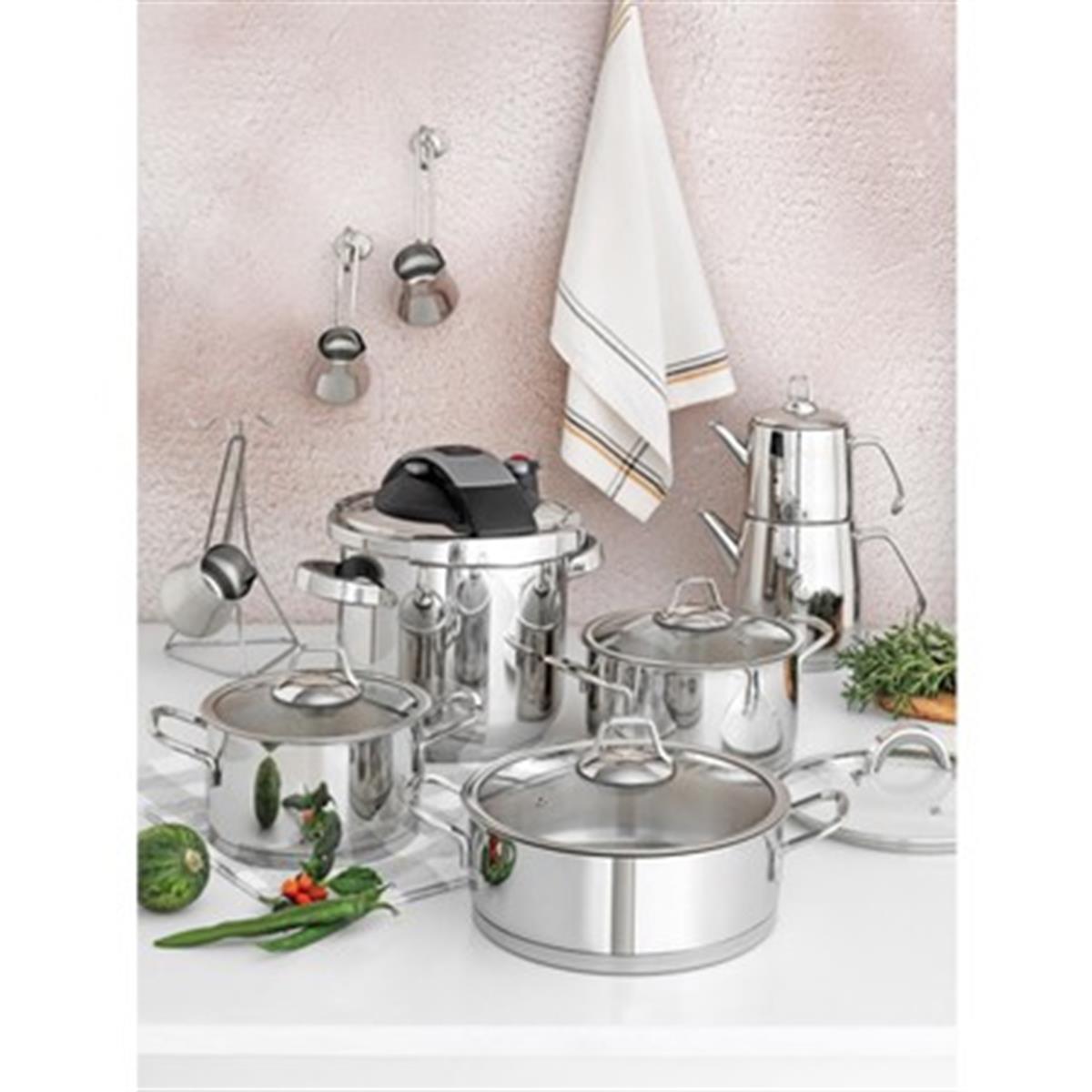 Pierre Cardin 17 Prç Jupiter Tencere SetiTencere Setleri