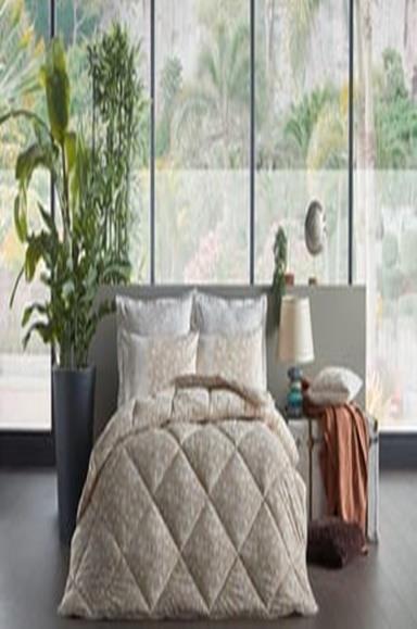 Doqu Home Poly Cotton Biella Uyku Seti Çft Kişili KahveÇift Kişilik Uyku Seti