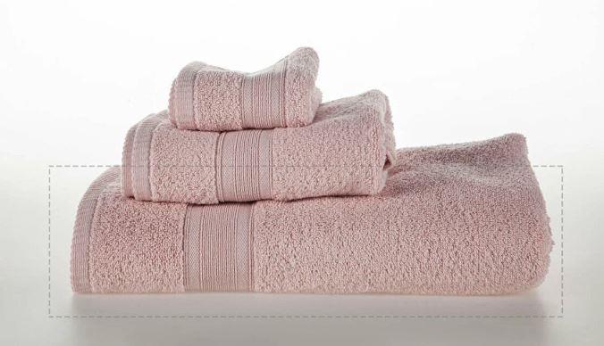 Doqu Home Softline Banyo Havlusu PembeHavlu ve Havlu Setleri