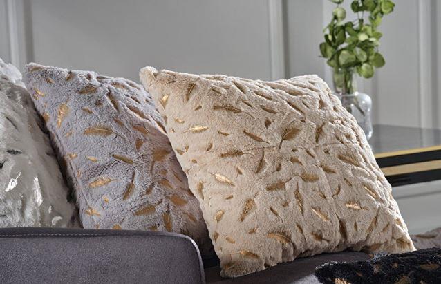 Doqu Home Viola Kırlent Kılıfı KremYastık Kılıfı