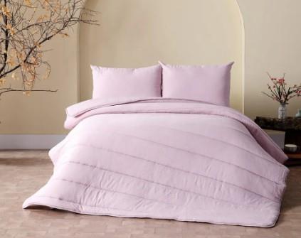 Doqu Home Cloudy Çift Kişilik Yorgan Seti PudraÇift Kişilik Yorgan