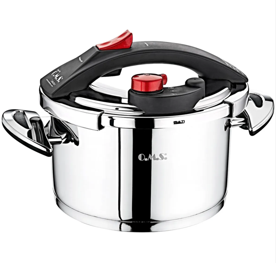 OMS PASLANMAZ 5103 2 Parça Matic Cylinder Düdüklü Tencere 22 Cm 7 LitreDüdüklü Tencereler
