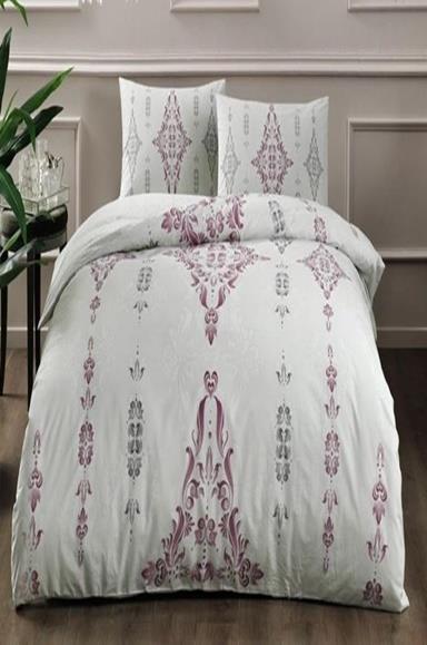 Taç Zahara Ranforce Tek Kişilik Nevresim Takımı BordoTek Kişilik Nevresim Takımları