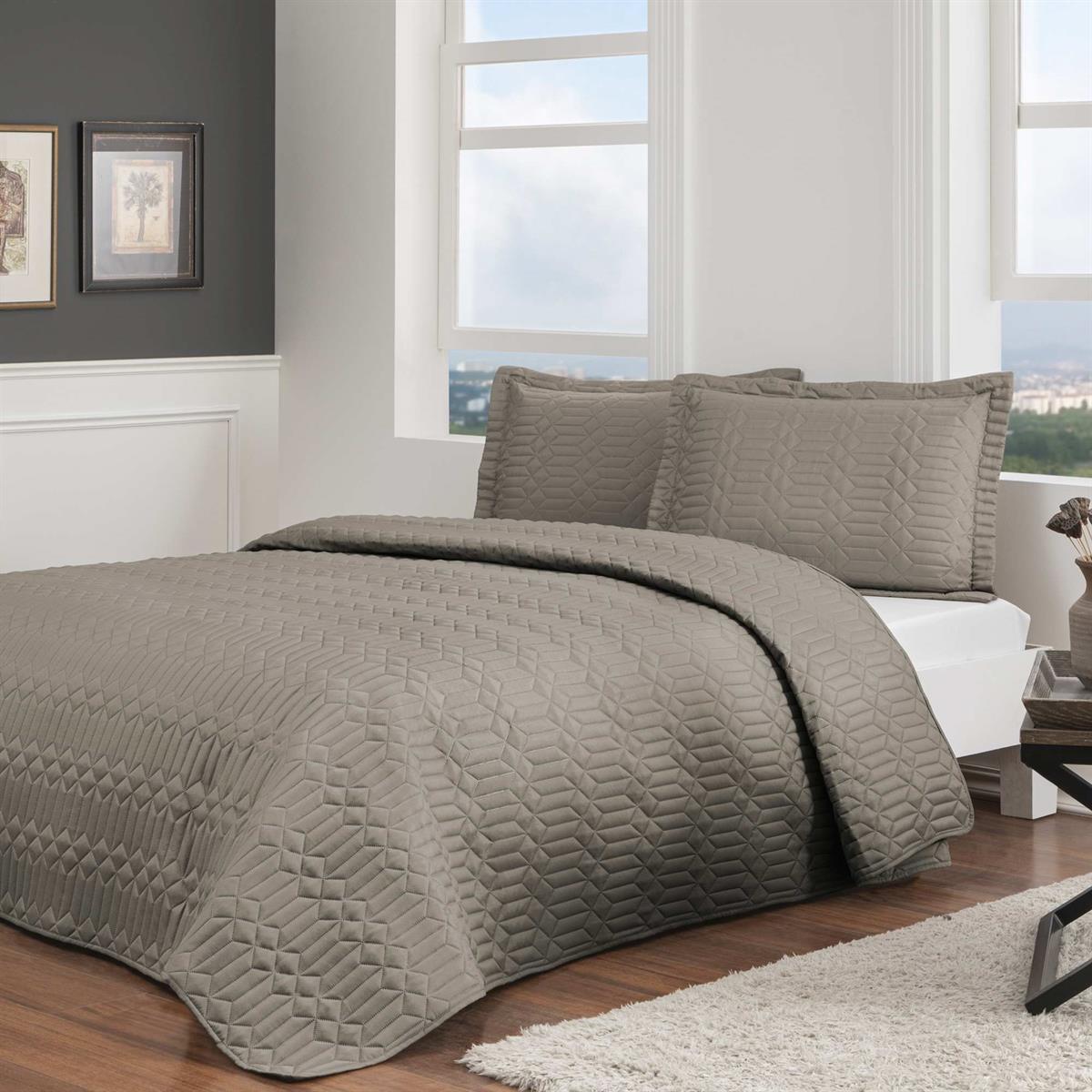 Taç Parley Yatak Örtüsü Seti Çift Kişilik VizyonÇift Kişilik Yatak Örtüsü