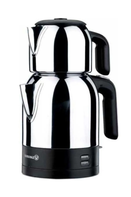 KORKMAZ A359 Demkolik Elektrikli Çaydanlık - SiyahÇay Makinesi