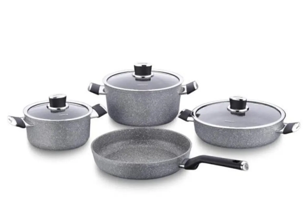 KORKMAZ A3919 Palma 7 Parça Tencere SetiTencereler