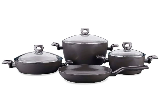 KORKMAZ Nora Seramik 7 Parça Tencere SetiTencere Setleri