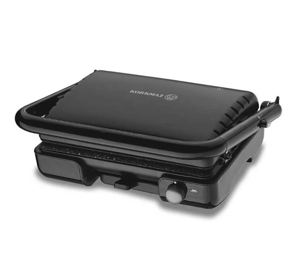 KORKMAZ Tostella Siyah Tost MakinesiTost Makinesi