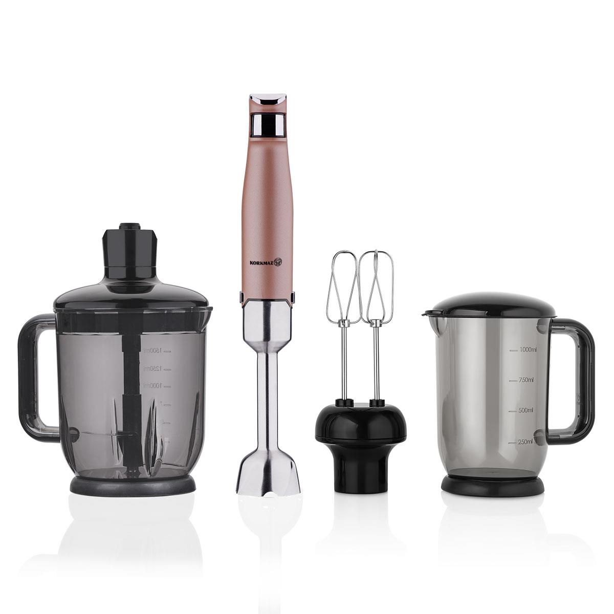 Korkmaz A449-01 Performi̇x Mega Blender Set RosagoldBlender