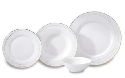 KORKMAZ Perla Coll 60 Parça Yemek Takımı A8379Yemek Takımları