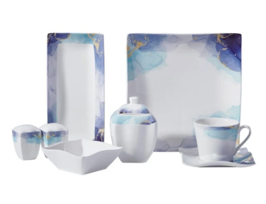 KORKMAZ 28 Parça Kare Kahvaltı Tk A8569Kahvaltı Takımları