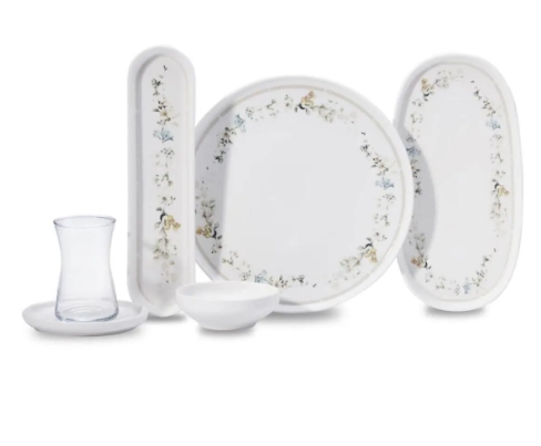 KORKMAZ A8689-01 Luna Coll.25 Prç. Kahvaltı TakımıKahvaltı Takımları