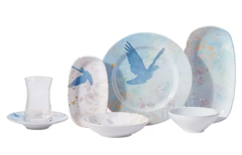 KORKMAZ Doğa Collection 26 Parça Kahvaltı Takımı A8719Kahvaltı Takımları